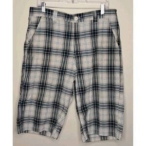 SouthPole Shorts Mens Size 36 Plaid Multicolor